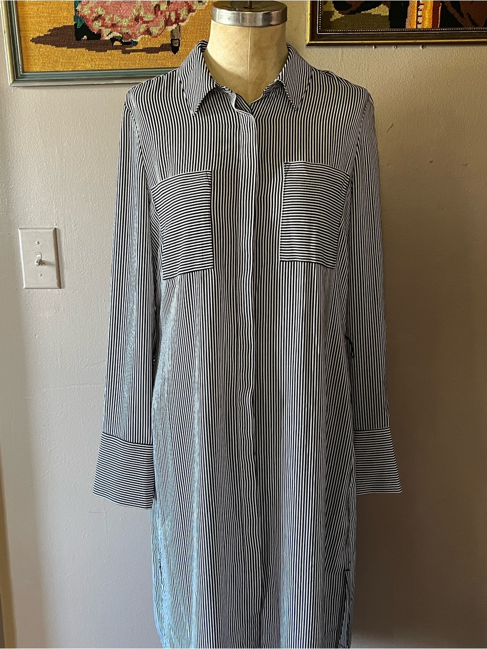 White House black market NWT fall maxi dress